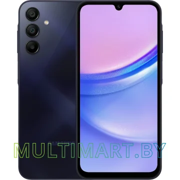 Смартфон Samsung Galaxy A15 4G 6GB/128GB (темно-синий)
